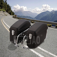 Sacoches rigides en ABS pour motos, valises latérales étanches 691