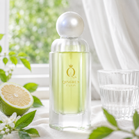 Flacons de parfum de haute qualité avec logo personnalisé, 100 ml, flacons de parfum en verre vides avec boîte d'emballage et couvercle personnalisé