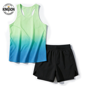 <span class=keywords><strong>Chaleco</strong></span> de <span class=keywords><strong>Running</strong></span> Profesional para Hombre y <span class=keywords><strong>Mujer</strong></span>, Camiseta sin Mangas para Maratón, Ropa Deportiva de Secado Rápido, Cuello Alto con Estampado por Transferencia Térmica - Product Image 1