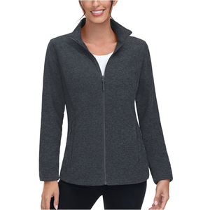 OEM <strong>Lightweight</strong> <strong>Coat</strong> Sports Tops Athletic Warm <strong>Coats</strong> for <strong>Women</strong> Spring Autumn Casual Turtleneck <strong>Women's</strong> Fleece Jackets - Product Image 5