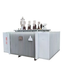 Transformateur de puissance pour pièces de générateur diesel, triphasé, immergé dans l'huile, élévateur/abaisseur de tension, avec certifications CE, IEC, ISO