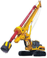 Foreuse rotative XR580F 580kNm, profondeur 125m, diamètre 3,5m pour sites intensifs