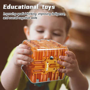 EN STOCK jouets de puzzle en plastique jeux de <span class=keywords><strong>labyrinthe</strong></span> jouets éducatifs <span class=keywords><strong>magique</strong></span> 3d <span class=keywords><strong>labyrinthe</strong></span> cube développement du cerveau jouets pour enfants enfants - Product Image 6