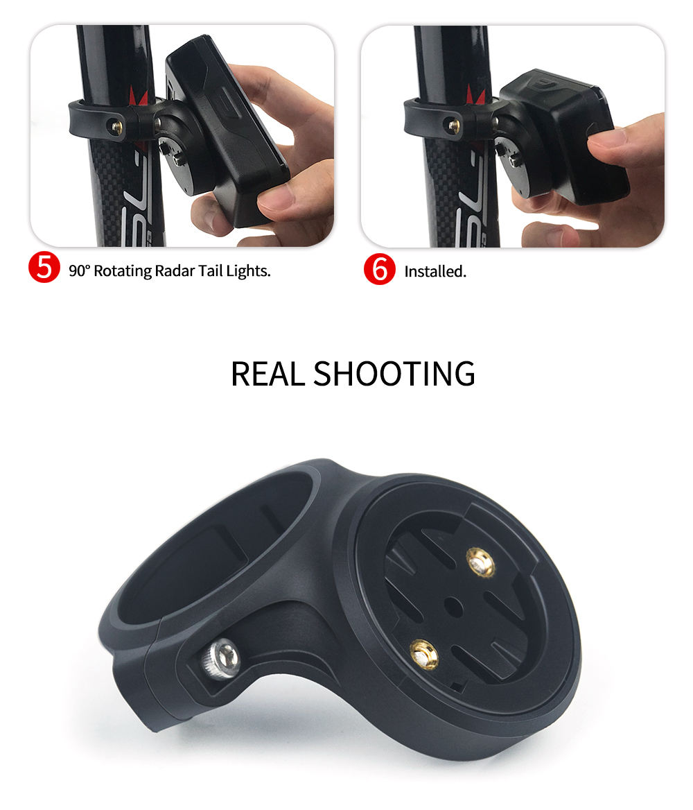 Supporto Per Fanale Posteriore HUAYUWA - Compatibile Garmin Varia E Edge - Foto 11