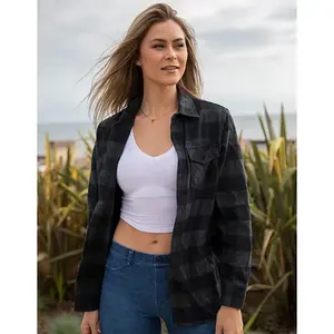 Camicia in flanella unisex personalizzata - Product Image 3