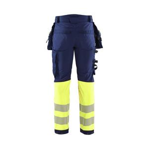 BLAKLADER - 182125138933C48 Pantalones Softshell de alta visibilidad Azul marino/Amarillo-EAN 7330509878378 ROPA DE TRABAJO DE 2017 - Product Image 2