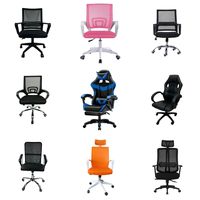 Chaises de conférence pivotantes convertibles en gros d'usine chaises de bureau ergonomiques en maille chaise de bureau pour jeux vidéo