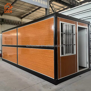 <span class=keywords><strong>Casa</strong></span> Contenedor Prefabricada Plegable y Colapsable, Cámara de <span class=keywords><strong>Refugio</strong></span> Móvil Temporal para Almacenamiento y Vivienda, Personalizada por la Fábrica DXH - Product Image 1