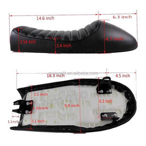 Motorefit Retro Bult Universele Motorfiets Model Cafe <span class=keywords><strong>Racing</strong></span> <span class=keywords><strong>Seat</strong></span> Cover <span class=keywords><strong>Vintage</strong></span> <span class=keywords><strong>Seat</strong></span> - Product Image 5