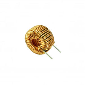 Inductor toroidal de 21 vueltas Cable de <span class=keywords><strong>viento</strong></span> Bobinado 220uH Anillo de potencia PCB Inductor - Product Image 1