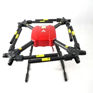 Tyi quadro de drone com pulverização, 8 eixos, 16l, 16kg, pulverização de quadro uav, agricultura, drone agr, com hobby, asa, x6