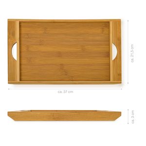 Planche à découper <span class=keywords><strong>en</strong></span> bambou avec bac à miettes - Product Image 3