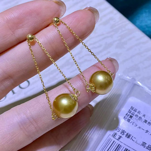 ต่างหูเงินแท้ S925 สำหรับประดับมุก DIY ขนาด 7-10 มม. ทรงกลม รุ่น 21318 แบบเจาะรูเต็ม ยืดหยุ่นได้ - Product Image 2