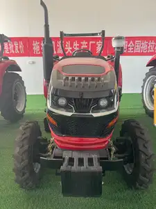 Hecho en Laizhou, China mini tractor con retroexcavadora de tractor de carga frontal