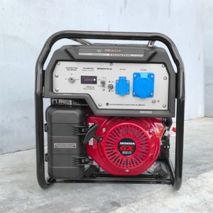 Groupe électrogène à essence 6 kW à faible consommation de carburant, moteur OHV 4 temps, <span class=keywords><strong>grand</strong></span> réservoir de 30 L, générateur à essence 6500 watts alimenté par Honda GX390 - Product Image 4
