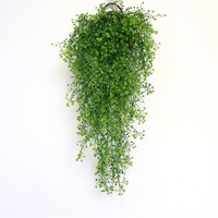 Guirlande murale artisanale en feuilles de soie Bell Willow, de haute qualité, écologique, avec fleurs tombantes, taille personnalisable pour la remise des diplômes