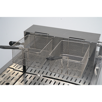 Friteuse Électrique Commerciale Professionnelle en Acier Inoxydable pour Poulet et Frites
