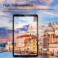 Pelindung layar Tablet Samsung, Tempered Glass bening antigores bebas gelembung untuk Samsung Galaxy Tab A11 8.7 ''2025 X130 X135 9H