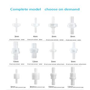 صمام فحص الخرطوم الجزئي البلاستيكي بسعر الجملة ، صمامات اتجاه واحد ، منع ارتجاعي ، صمام أوزون مقاوم للزيت ، صمام إيقاف الماء - Product Image 2