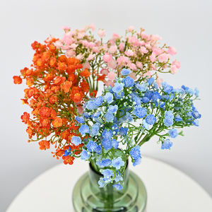 Decoración de lujo para el hogar, arreglo floral de aliento de bebé de seda artificial a granel, regalo Premium al por mayor para el Día de San Valentín - Product Image 3