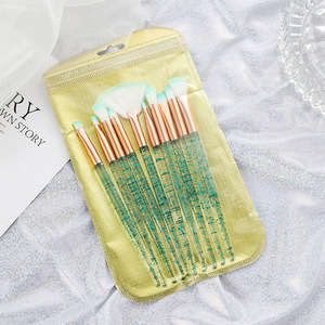 Juego de brochas de maquillaje con lentejuelas de cristal, juego de brochas para maquillaje de ojos, herramienta de belleza, fabricante de brochas, venta al por mayor - Product Image 1