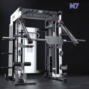 Machine Smith SK-EM996A, équipement d'entraînement multifonctionnel, construction en acier, écologique, durable, portable, usage commercial/à domicile - Product Image 5