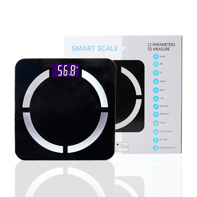Digital Wireless Smart Small Weight Scale Electronic with Smartphone App