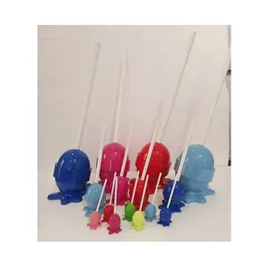 Escultura personalizada de fábrica para decoración del hogar, lollipop de caramelo de fibra de vidrio, estatua de helado de fibra de vidrio