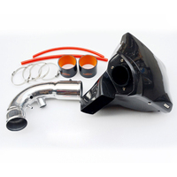 Prise d'air froid en fibre de carbone Eddystar pour Ford Mustang GT 5.0L V8 +45% de débit d'air, gain de puissance de 8-17 CV