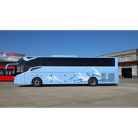 Autocars Sunlong à alimentation carburant avec ADAS, assistance à la conduite intelligente, nouveaux bus interurbains transfrontaliers longue portée à conduite à gauche