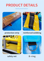Nouvelle Conception Château Gonflable Grande Roue de Ferris avec Toboggan en PVC de Haute Qualité pour Amusement Intérieur et Extérieur Prix Usine Vente Chaude