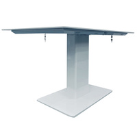 Table interactive tactile intelligente Android multi-écrans populaire pour bars et cafés, avec résolution 4K et recharge sans fil