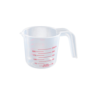 Ensemble de Mesure en Plastique de Qualité Alimentaire avec Logo Personnalisé, Gobelets à Shot Empilables, Outil de Cuisine pour la Pâtisserie, Carafe Transparente 250ml 500ml 600ml 1000ml