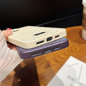 Custodia per telefono di lusso alla moda con cristalli colorati e diamanti per <span class=keywords><strong>iPhone</strong></span> 17 16 15 14 13 12 Pro Max, cover posteriore in TPU PC per Samsung Galaxy S25 - Product Image 4