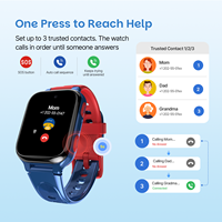 Reloj Inteligente LAGENIO 4G con IA para Niños, Pantalla AMOLED de 1.78'', GPS, LBS, WIFI, Localización, Llamada de Emergencia SOS, Videollamada HD, Modo Clase