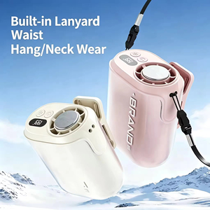พัดลมพกพาแบบคลิปหนีบเอว ชาร์จไฟได้ ความจุแบตเตอรี่ 4000mAh ขนาดเล็ก ความเร็วสูง สำหรับใช้ในบ้าน - Product Image 2