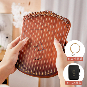 <span class=keywords><strong>Lyre</strong></span> à pouce à 17 <span class=keywords><strong>cordes</strong></span>, <span class=keywords><strong>lyre</strong></span> à une seule planche, instrument de musique portable avec <span class=keywords><strong>cordes</strong></span> métalliques - Product Image 5