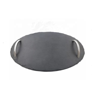 <span class=keywords><strong>Assiette</strong></span> à sushi en <span class=keywords><strong>ardoise</strong></span> naturelle noire <span class=keywords><strong>pas</strong></span> chère avec poignée - Product Image 2