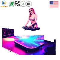 Écran LED DJ IP65, mur vidéo couleur, panneau d'affichage vertical pliable pour ascenseur, scène de mariage, centre commercial, décoration de fête
