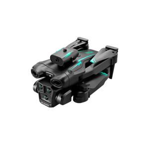 Nouveau produit transfrontalier S19 Drone à trois caméras Photographie aérienne Évitement des obstacles Quadricoptère pliable Télécommande - Product Image 5