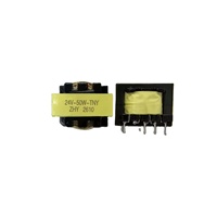 Transformador de Potencia de Alta Frecuencia EE28 Monofásico con Bobinado de Cobre y Núcleo de Ferrita 30VA 12V 24V para Fuente de Alimentación Flyback SMPS con Certificación UL