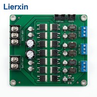 Lierxin LEX-AGV-PWR-V25 Placa de Gestión de Energía para Robot Móvil AGV AMR de Cobre Pesado, 48V 24V, Placa de 6-8 Capas, Automatización Industrial