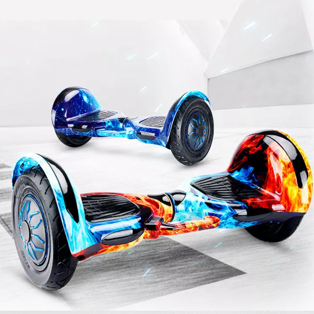 10 Inch Self Balancing Hoverboard with Bluetooth & LED Lights, Dual Motor Electric Scooter Hover Board for Kids & Adults