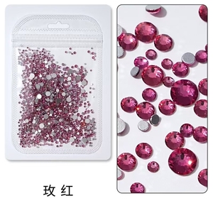Cristales Acrílicos para Decoración de <span class=keywords><strong>Uñas</strong></span>, <span class=keywords><strong>Piedras</strong></span> de Cristal, Cuentas, Decoración de Manicura 3D, Pegamento de Gel, Venta al por Mayor de Fábrica, Diamantes para <span class=keywords><strong>Uñas</strong></span> - Product Image 4