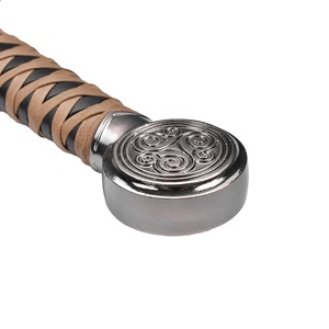 Espada celta Claymore de 41 pulgadas, estilo europeo, escocesa, irlandesa, gallega, medieval, de caballero, con hoja de acero 440ss sin afilar, réplica de arma real. - Product Image 6