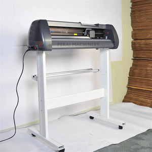 870Mm Fungsi Pemosisian Laser Pemosisian PVC Stiker HTV Film Pemotong Vinil Mesin Plotter Pemotong Grafik - Product Image 2