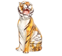 2024 céramique tigre Statue décor à la maison cadeaux décoration sculpture maison art statue