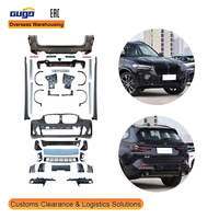 Kit carrosserie GUGO G01 LCI style M-Tech pour BMW X3 2022-2024 M Sport, pare-chocs avant et arrière, jupes latérales, diffuseur arrière G01
