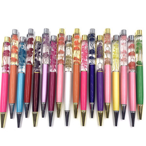Luxury Custom Logo Diamond MultiColor Crystal Ball <b>Pen</b> 0.7 mm Writing Width <b>Gift</b> for Girls - Product Image 3