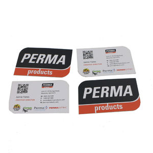 Nuovo Design personalizzato di lusso che visita il nome del Logo della carta di ringraziamento con stampa opaca colorata <span class=keywords><strong>cartolina</strong></span> d'auguri <span class=keywords><strong>cartolina</strong></span> con Logo - Product Image 6